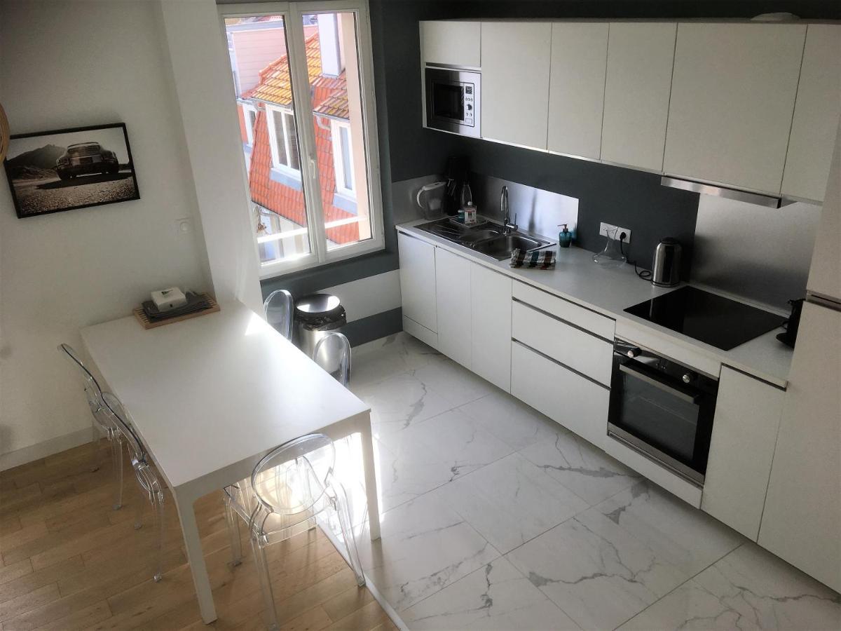 Le Balmoral Exceptionnel Duplex T4 Coeur De Ville A 2 Minutes De La Plage Le Touquet Luaran gambar
