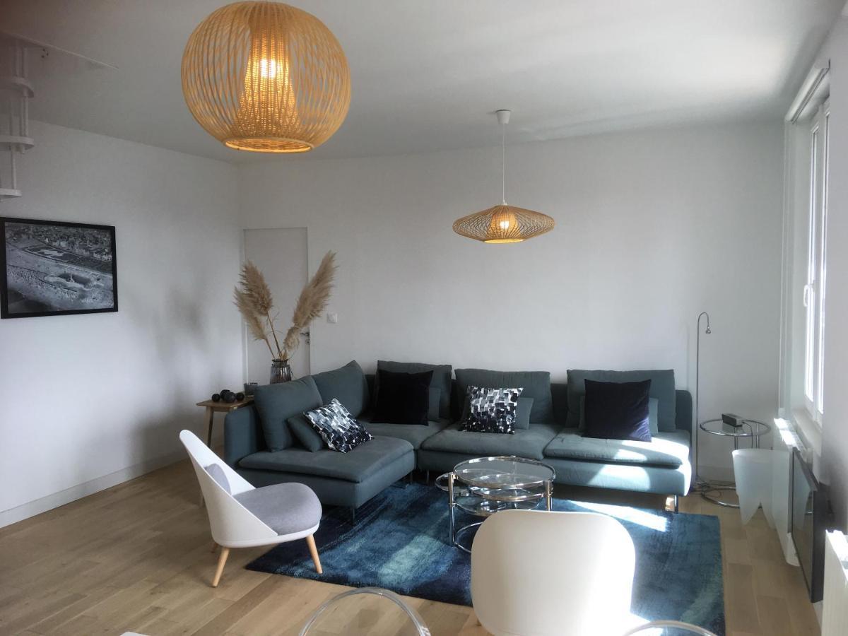 Le Balmoral Exceptionnel Duplex T4 Coeur De Ville A 2 Minutes De La Plage Le Touquet Luaran gambar