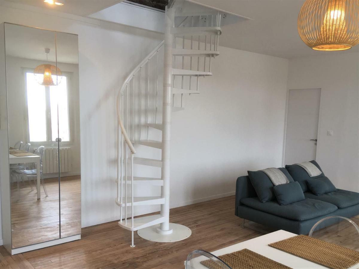Le Balmoral Exceptionnel Duplex T4 Coeur De Ville A 2 Minutes De La Plage Le Touquet Luaran gambar